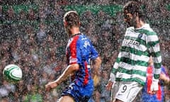 Celtic's Georgios Samaras scores his second goal against Inverness Caledonian Thistle in the CIS Cup