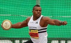 Britain's Lawrence Okoye