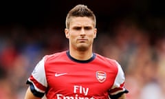 Oliver Giroud has had some bad misses for Arsenal 