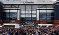 Rangers fans demonstrate against the SFA