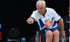 Britain's Nigel Murray was not able to reproduce his Beijing gold-winning form at the Paralympics