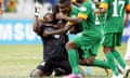 Kennedy Mweene scores for Zambia