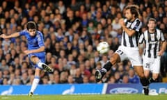 Oscar scores his beauty for Chelsea against Juventus