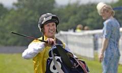 Frankie Dettori at Epsom