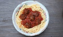 spahetti and meatballs