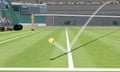 Hawkeye being used on a tennis court