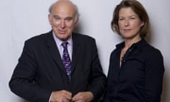 Vince Cable and Stephanie Flanders