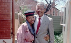 Nelson Mandela Embracing His Daughter