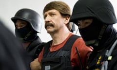 Suspected arms dealer Viktor Bout