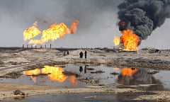 The Rumala oil field, south of Basra