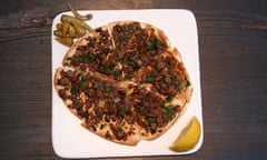 Lebanese pizza