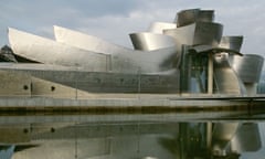 Frank Gehry's abstract Guggenheim museum in Bilbao