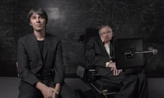 Brian Cox and Stephen Hawking 