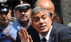 George Clooney who can be called as a witness in Silvio Berlusconi's underage sex trial