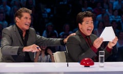 Britain's Got Talent judges David Hasselhoff Michael McIntyre