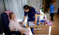 The elderly care assessment unit at Heartlands hospital