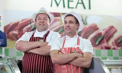 Mark Addy & Nick Blood in Trollied on Sky1