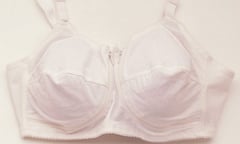 A front opening maternity bra.