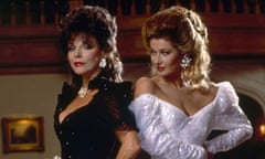Joan Collins and Stephanie Beacham in Dynasty, 1988