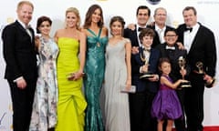 Modern Family cast at 2012 Emmys