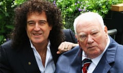 Brian May and Sir Patrick Moore