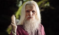 Colin Morgan in the last episode of Merlin.