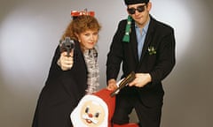 Shane McGowan and Kirsty MacColl 