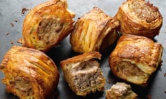 Dan Lepard: Stilton crust sausage rolls