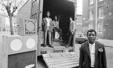 'Admiral Ken with his Box Men', Hackney 1973