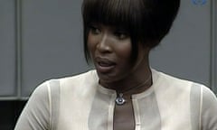 Naomi Campbell at the Special Court for Sierra Leone