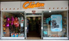 Retailer Clinton Cards