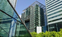 The Bank of America Merrill Lynch building, Canary Wharf, London
