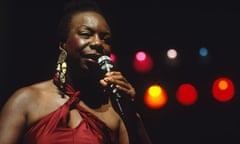 Nina Simone performing in Paris