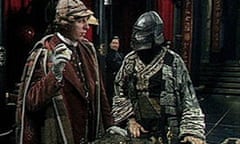 The Doctor confronts Magnus Greel in the Talons of Weng Chieng