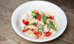 Angela Hartnett's penne with tuna and cherry tomatoes