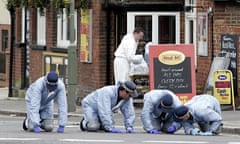 Police forensics Hale Lane