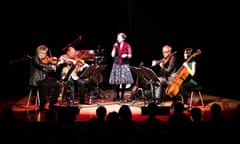 Natalie Merchant with the Kronos Quartet at the Barbican