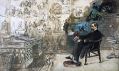 Dickens' Dream, Robert William Buss, Charles Dickens Museum