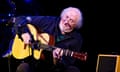 Guitarist John Renbourn, who played at a surprise party for a fan