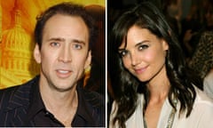 Nicolas Cage and Katie Holmes