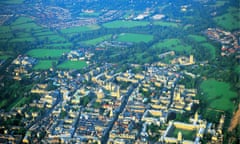 Oxford aerial view