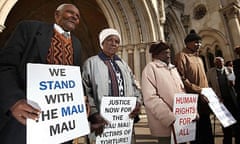 Kenyans seeking compensation from Britain for Mau Mau-era torture