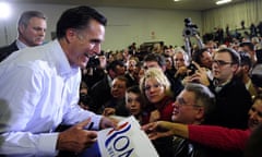 Republican presidential candidate Mitt Romney