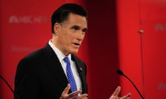 Mitt Romney, GOP debate