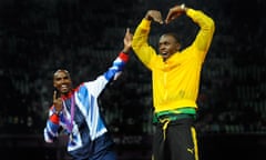 Mo Farah and Usain Bolt