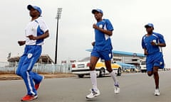 London 2012: Lesotho Olympic athletes welcomed in Wales - video