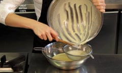 Crepe batter - video