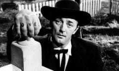 Robert Mitchum in Night of the Hunter