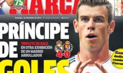 Gareth Bale on Marca