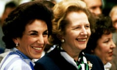 Edwina Currie and Margaret Thatcher